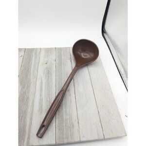 Vintage Foley Brown Nylon Plastic Ladle Dipper Spoon 11 1/2"